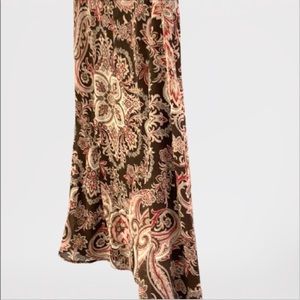 Ann Taylor Paisley Print Skirt